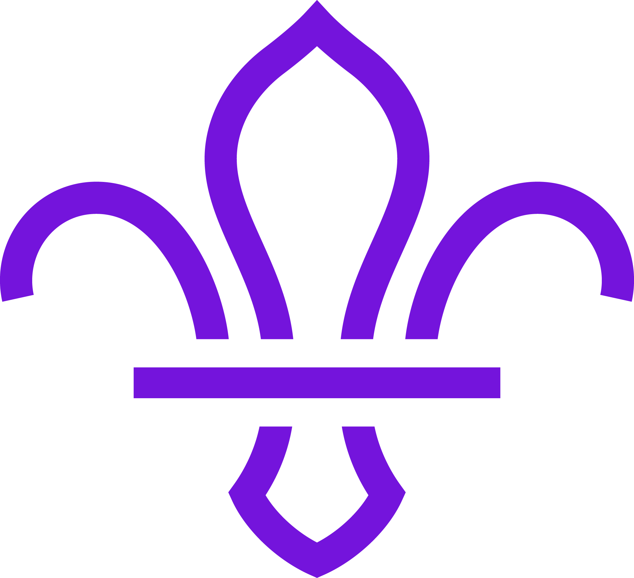 Scouts Logo Marque Purple